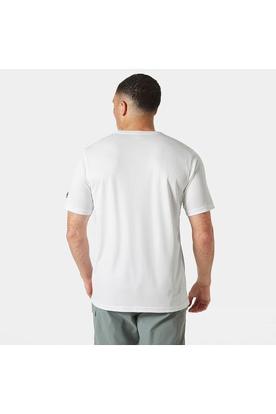 Helly Hansen Ανδρικό λευκό μπλουζάκι με στρογγυλή λαιμόκοψη Hh Tech 2.0