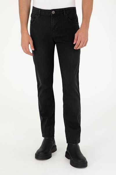 U.S. Polo Assn. Πόλο Ασν. Potta24K-U Μαύρο Ανδρικό Τζιν Παντελόνι 2091812