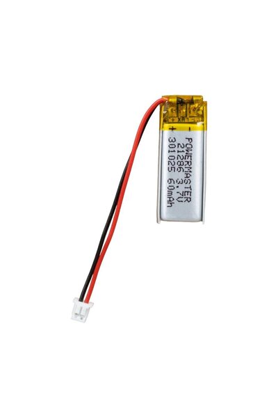 Powermaster 301025 3.7 Volt 60 Mah Lityum Polimer Pil