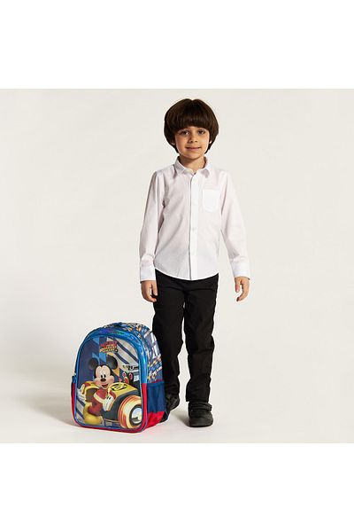 Juniors Solid Shirt with Long Sleeves and Pocket - Set of 2