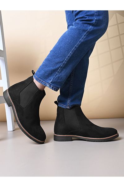 Styli Suede Chelsea Ankle Boots