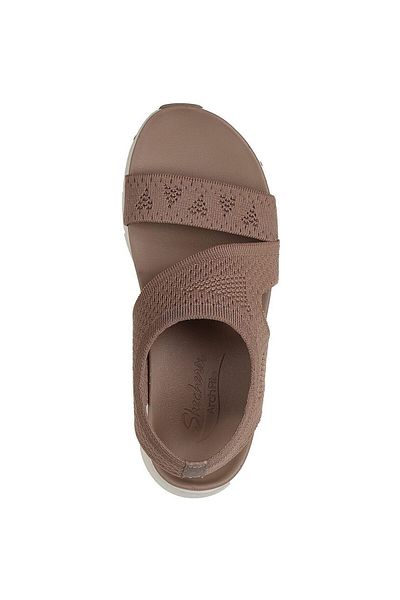 SKECHERS Sandály Skechers Arch Fit, Hnědé, Dámské