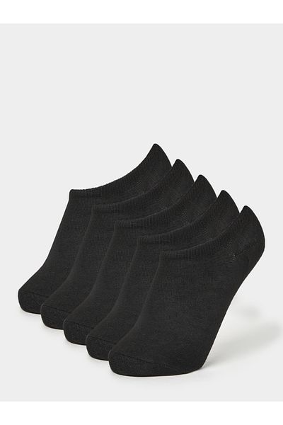 Styli Pack of 5 - Ribbed Shoe Liner Socks