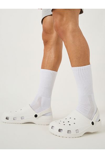 Styli Hollow Design Upper Thick Sole Clogs