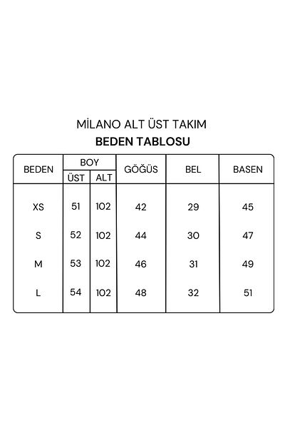La Sarta Milano Black Bottom Top Set