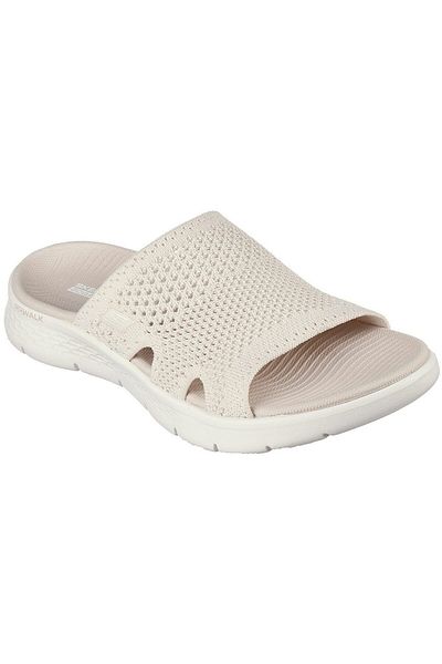 SKECHERS Sandály Skechers Go Walk Flex Sandal, Bílé, Dámské