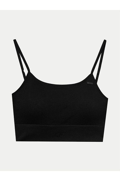 4F Sutien sport pentru femei 4FWSS24USBAF121 negru