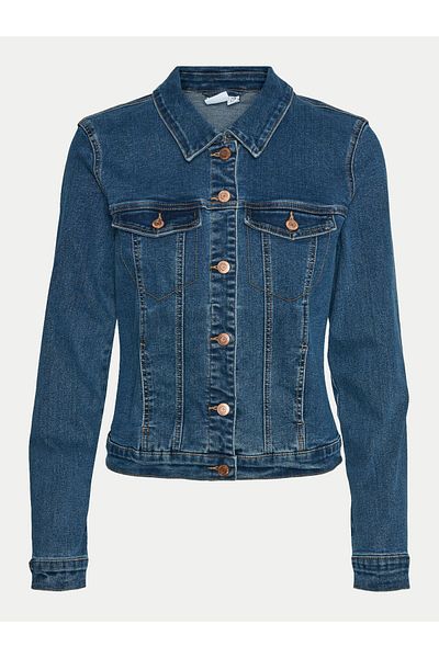 Vero Moda vero moda Jachetă din denim pentru femei 10279492 Albastră