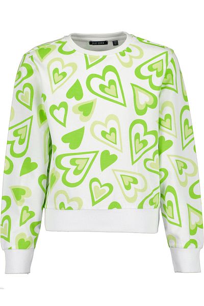Blue Seven Girl Sweater 523046 X Green