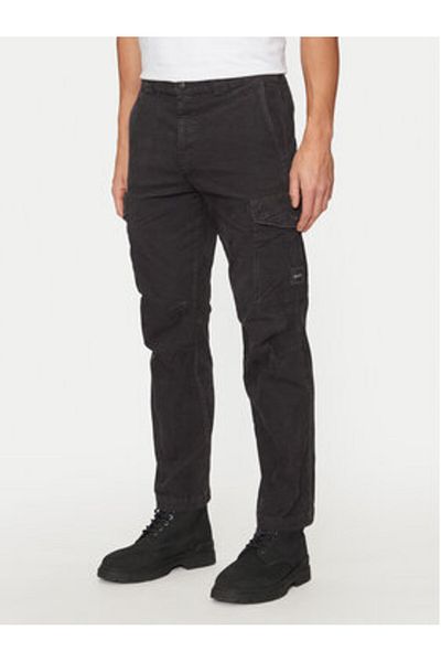 BOSS Men's Fabric Trousers 50523137 Black