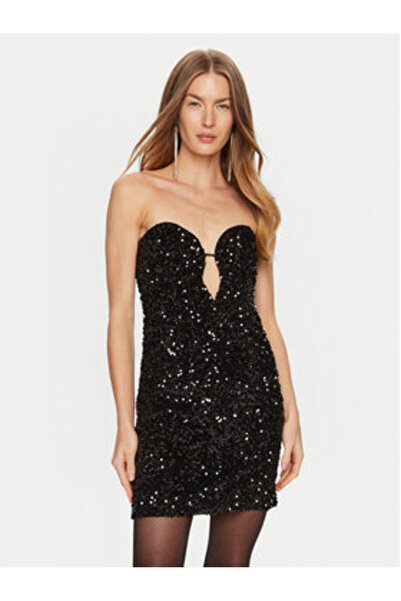 Bardot Rochie de cocktail pentru femei 58431DB4 Neagră