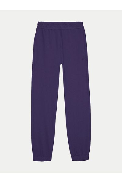 4F Pantaloni de trening unisex 4FWAW24TTROU0826 Bleumarin