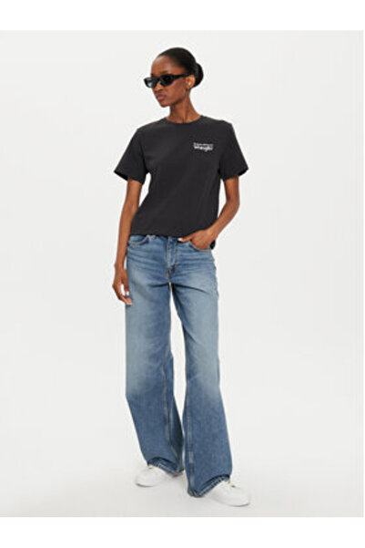 WRANGLER Women's T-Shirt 112356429 Black