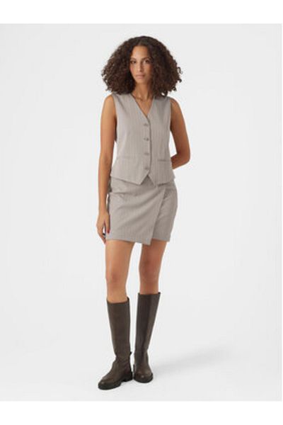 Vero Moda Women Mini Skirt 10301457 Gray