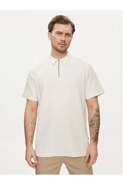 WRANGLER Men's Polo 112350413 Ecru