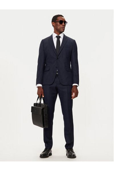 BOSS Men's Suit 50528126 Navy Blue