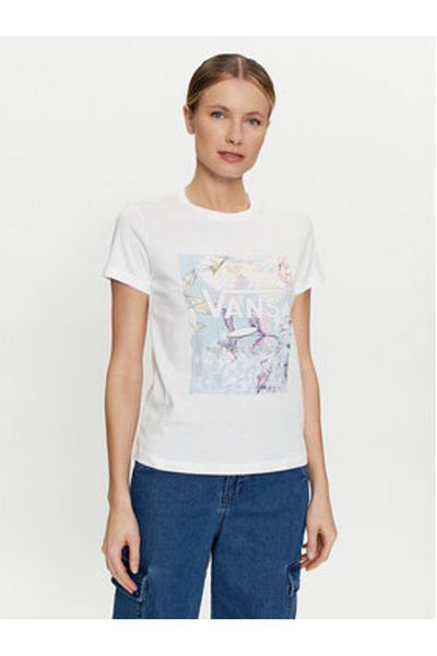 Vans Women's T-Shirt VN000JGAWHT1 White