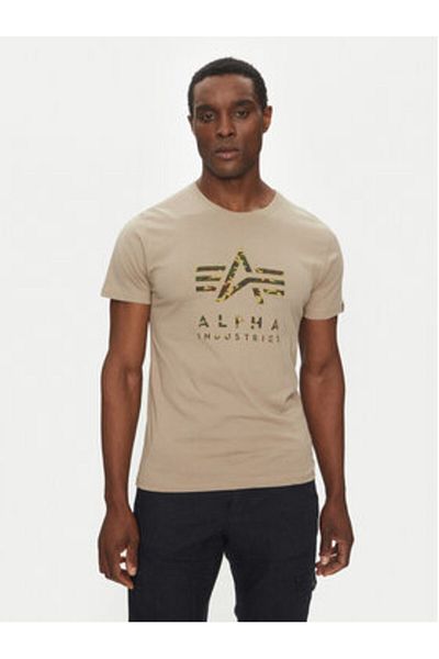 Alpha Industries Tricou bărbătesc 146506 bej