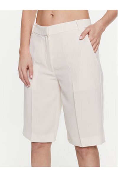 Calvin Klein Calvin Klein Women's Bermuda Shorts K20K205242 Ecru