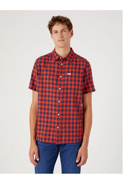 WRANGLER Mens Shirt W5K02L114 112337484 Red