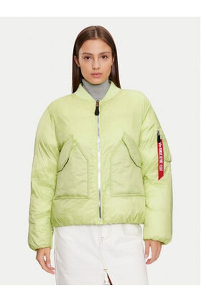 Alpha Industries Women's Bomber Jacket 148004 Green