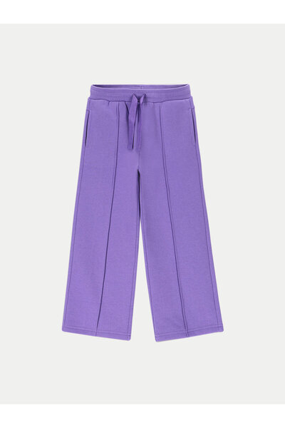 Coccodrillo Pantaloni de trening pentru fete ZC4120101AGK violet