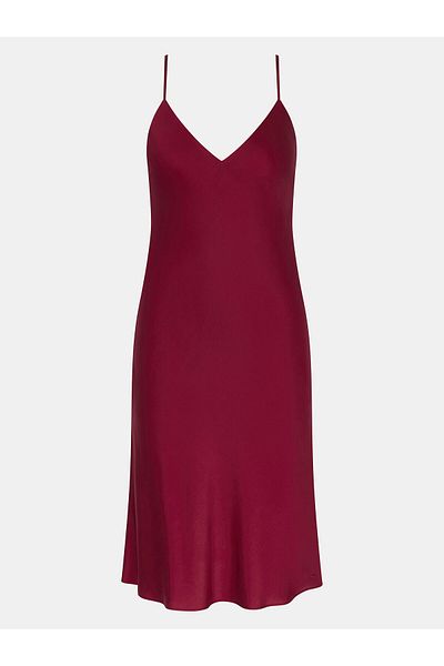 Triumph Women's Nightgown 10216557 SILKY SENSUALITY NDW X Red