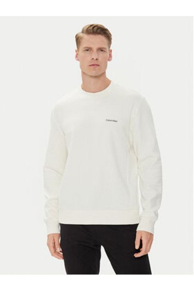 Calvin Klein Mens Sweatshirt K10K109926 Ecru