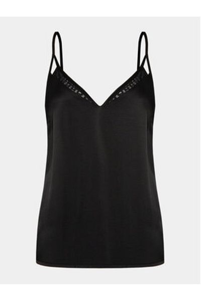 BOSS Women's Pajama Top 50515623 Black