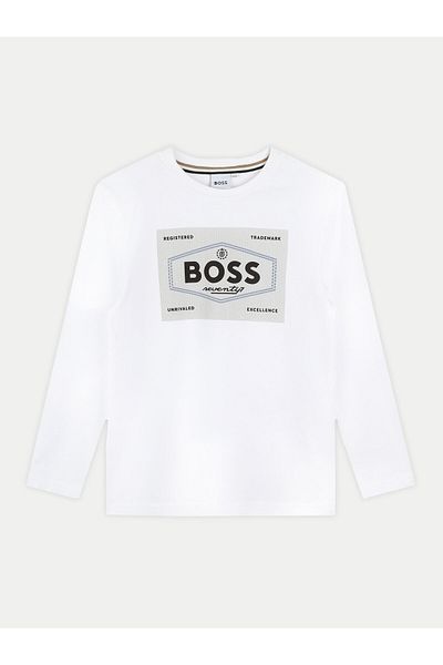 BOSS Boy Blouse J51221 White