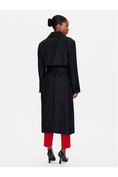 BOSS Women Wool Coat 50518503 Black