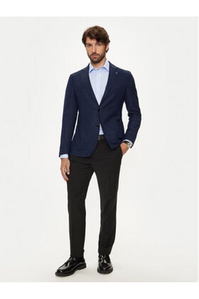 BOSS Jachetă bărbătească 50521629 bleumarin
