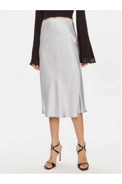 Vicolo Women's Midi Skirt TB0340 Grey