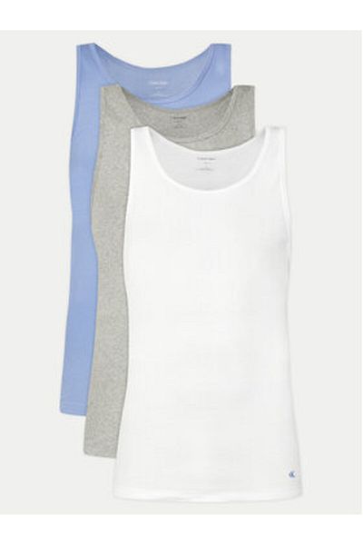 Calvin Klein underwear Men's Set of 3 Tank Tops LV00NB4036 Colorful