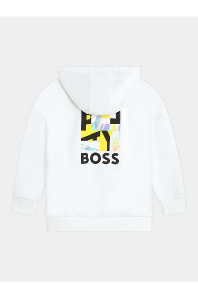 BOSS Boy Sweatshirt J51004 D White