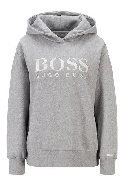 BOSS Women's Sweatshirt 50457385 Gray
