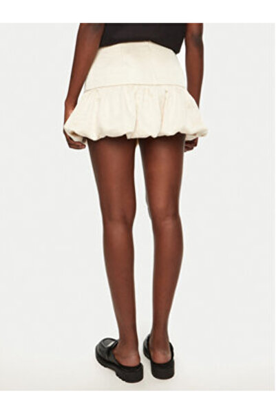 Birgitte Herskind Women's Mini Skirt 5459185 Ecru