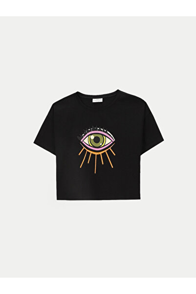 Coccodrillo Bluză pentru fete ZC4143201MGJ Negru