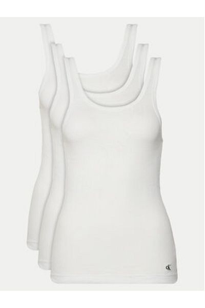 Calvin Klein underwear Women's Set of 3 tops LV00QS7493 White