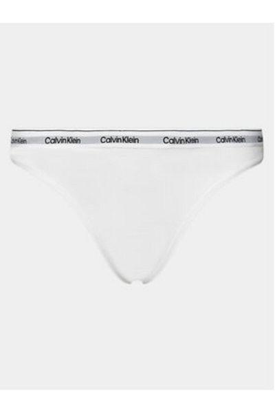 Calvin Klein Lenjerie intimă Calvin Klein Tanga pentru femei 000QD5043E Alb