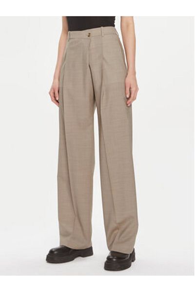 BOSS Women's Fabric Trousers 50505608 Beige
