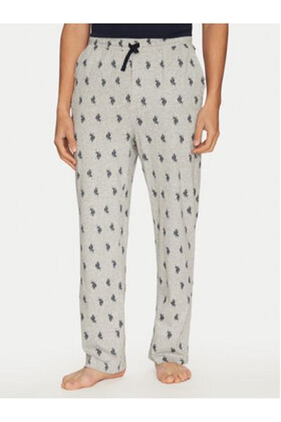 U.S. Polo Assn. us polo assn Men's Pajama Pants MUP1657 Gray