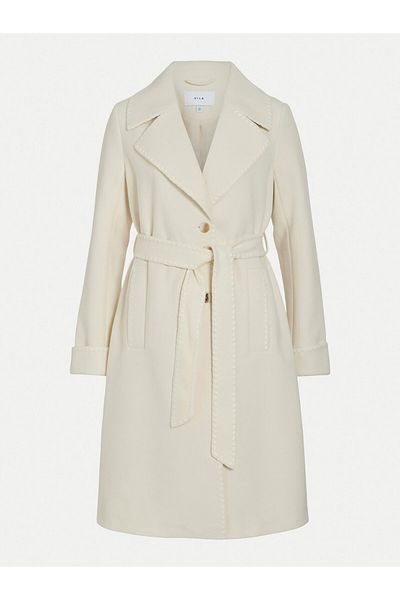 VILA Women's Transitional Coat 14102689 Beige
