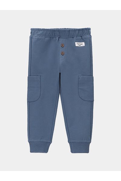 Coccodrillo Pantaloni de trening pentru băieți WC4120102DEN albaștri