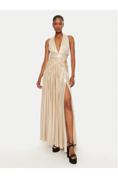 Babylon Rochie de seară pentru femei MF200U aurie