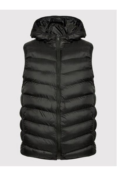 Brave Soul Men's Vest MJK-BLACKBURNBLK Black