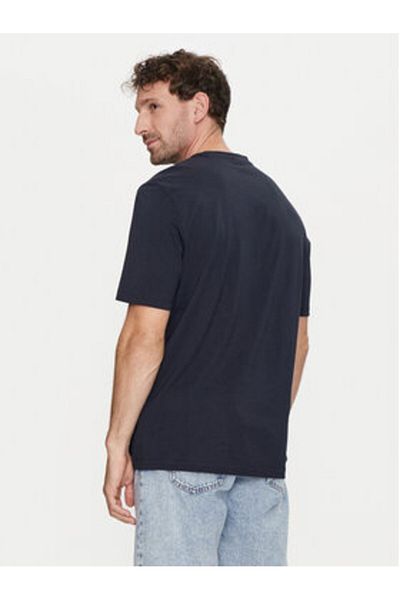 BUGATTI Men's T-Shirt 8350 55042A Navy Blue