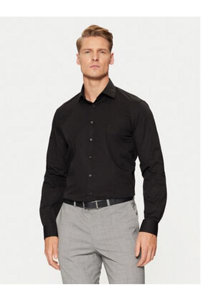 Calvin Klein Cămașă bărbătească K10K109509 Neagră