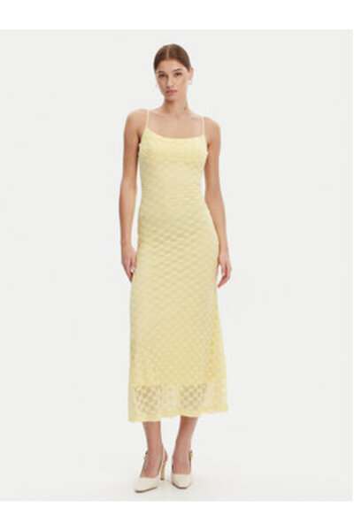 Bardot Rochie de cocktail pentru femei 57998DB1 Galbenă