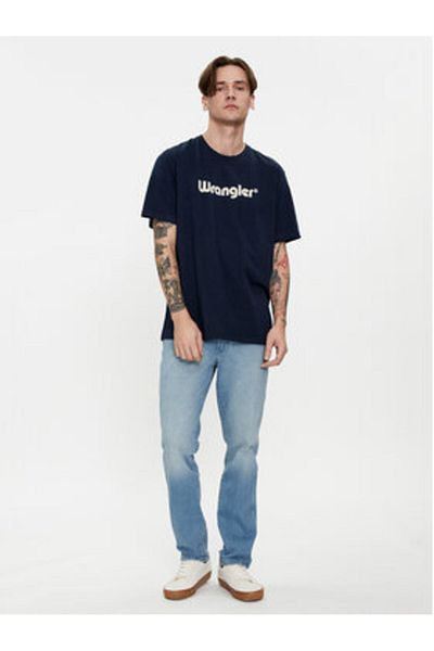 WRANGLER Tricou bărbătesc 112350524 bleumarin